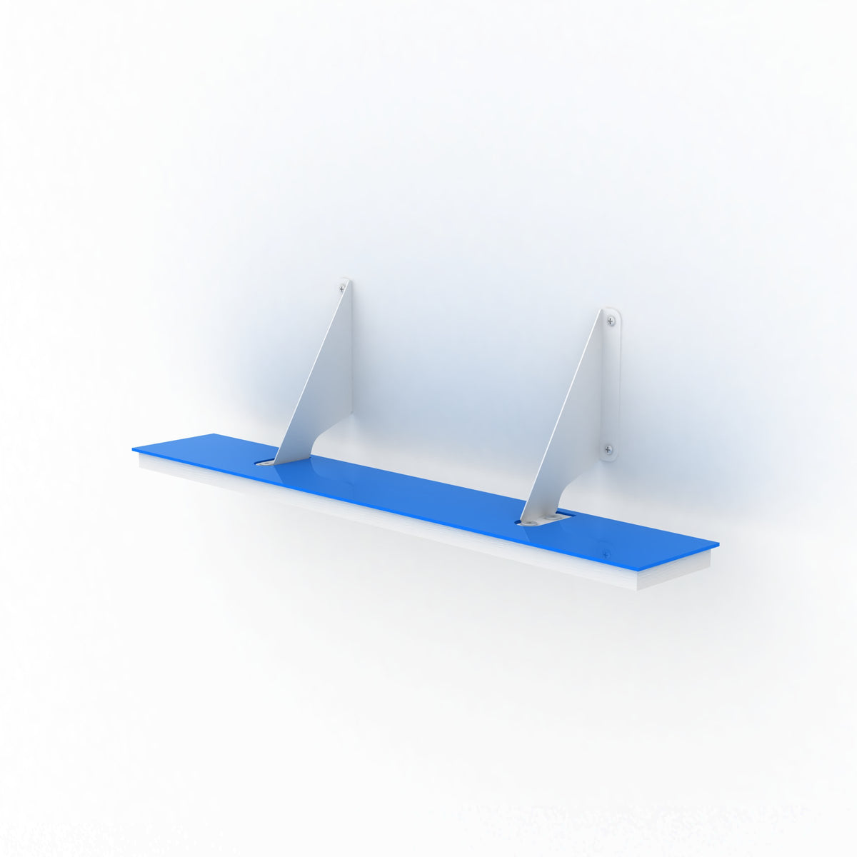 Air Wall Shelf Blue Wood