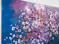 Wandela Wall Canvas Paintings 47'' X 27'' Landscape Unframed Pink Oversized 41In Hand Painted Art Spring Canvas