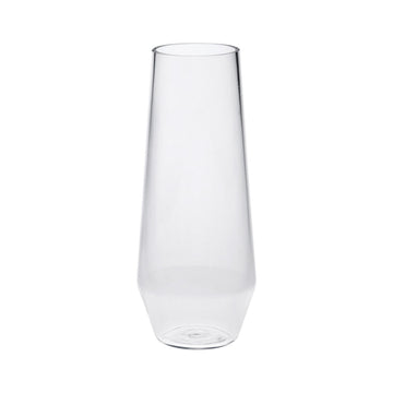 Tritan Lexington Plastic Champagne Flutes Set Of 4 9Oz , Unbreakable Mimosa Glasses Plastic Champagne Glasses, Wedding Champagne Flutes Clear Glass