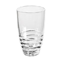Swirl Acrylic Glasses Drinking Set Of 4 20Oz , Plastic Drinking Glasses, Bpa Free Cocktail Glasses, Drinkware Set, Hi Ball Plastic Water Tumblers Clear Acrylic