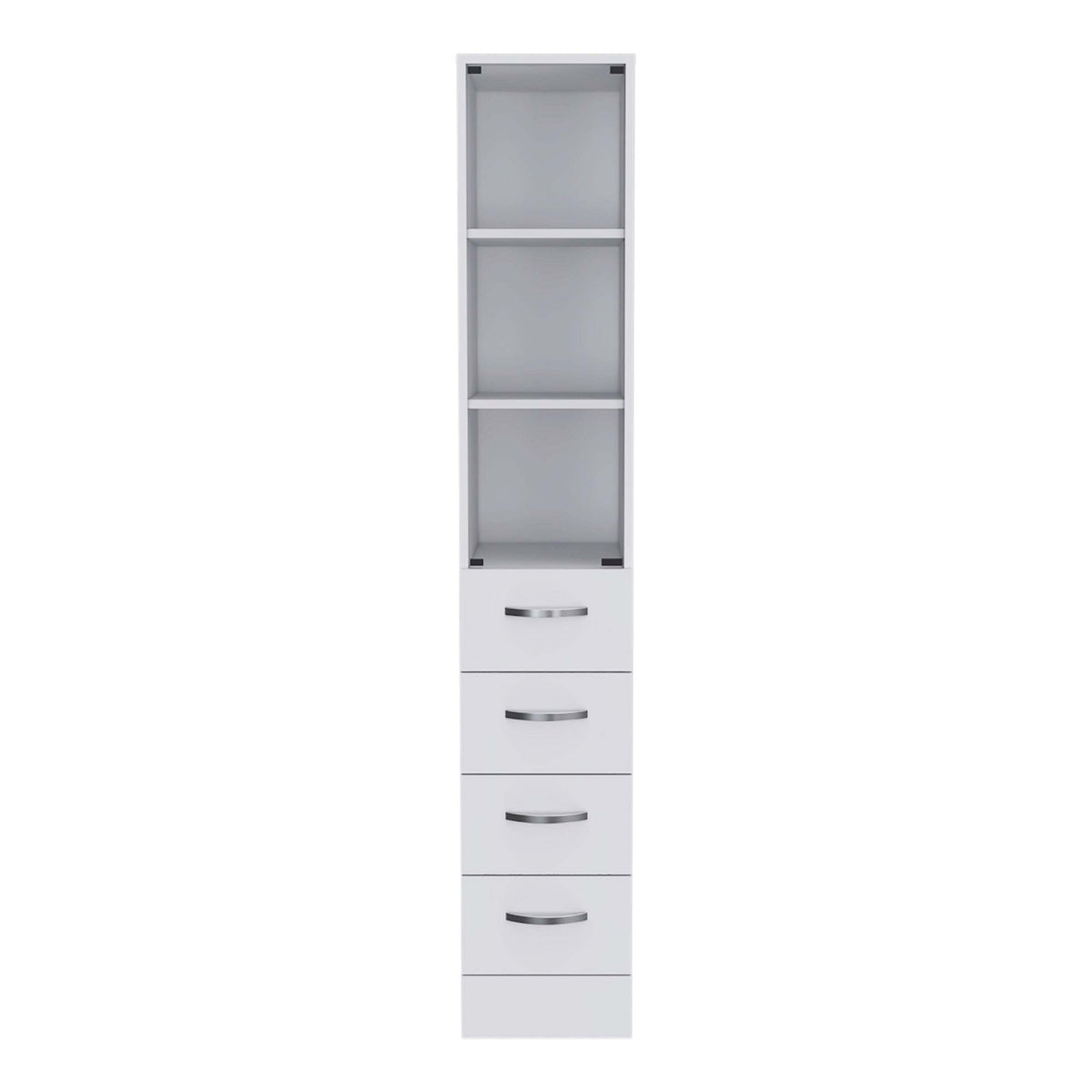 2 Piece Bathroom Set, Magna Linen Cabinet Savona Medicine Cabinetwhite White Particle Board Particle Board