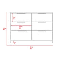 2 Piece Bedroom Set, Egeo 4 Drawer Dresser Omaha Nightstand, Black Pine Black Particle Board Particle Board