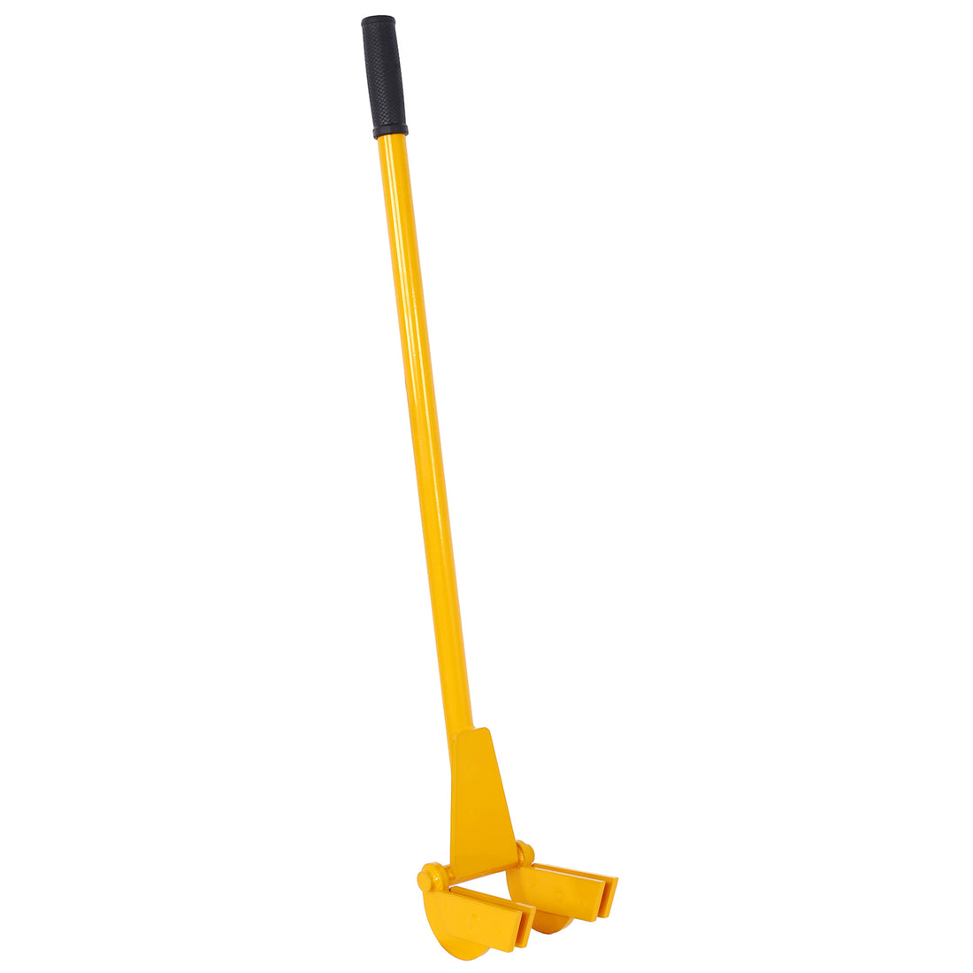 Pallet Buster Tool In Yellow With 43In Long Handle Deck Wrecker Pallet Tool Pry Bar, Deck Board Removal Tool Yellow Steel
