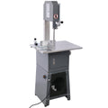 2 In 1 Commercial Butcher Band Saw And Sausage Stuffermachine Slicer Meat Bone Sausage Carne Gray Steel