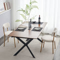 Set Of 4 Mid Century Modern Dining Chairs Teddy Fabric Upholstered Curved Back Metal Frame Beigeelegant And Comfortable Kitchen Chairs Beige Metal