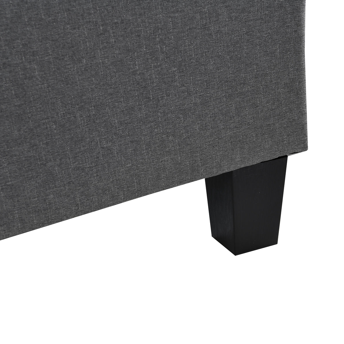 Sectional Sofa Set For Living Room With L Shape Chaise Lounge ,Cup Holder And Left Or Right Hand Chaise Modern 4 Seat Grey Fabric