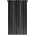 Outdoor Storage Shed, 3 X 3 Ft Metal Steel Garden Shed With Single Lockable Door, Small Shed Outdoor Steel Utility Tool Shed For Backyard Patio Garden Lawn Dark Gray Steel