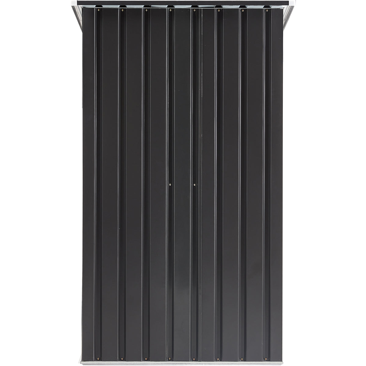 Outdoor Storage Shed, 3 X 3 Ft Metal Steel Garden Shed With Single Lockable Door, Small Shed Outdoor Steel Utility Tool Shed For Backyard Patio Garden Lawn Dark Gray Steel