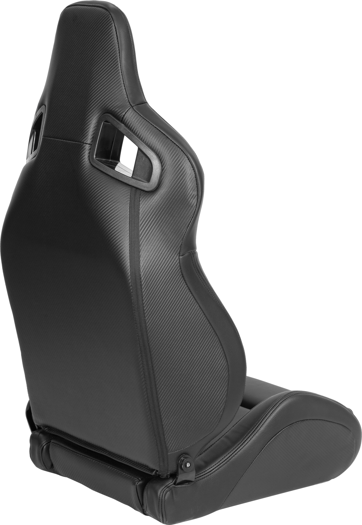 Racing Seat Black Pu Vinyl