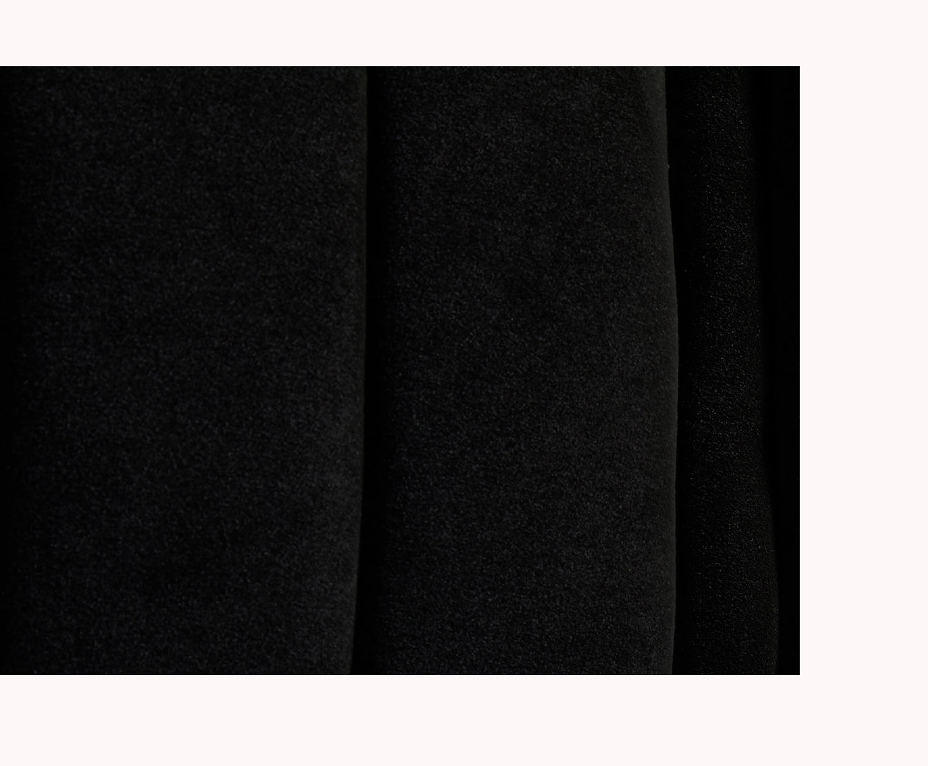 79.92" Modern Vertical Channel Tufted Velvet Sofa,Comfortable Sofa For Living Room Black Black Velvet 3 Seat
