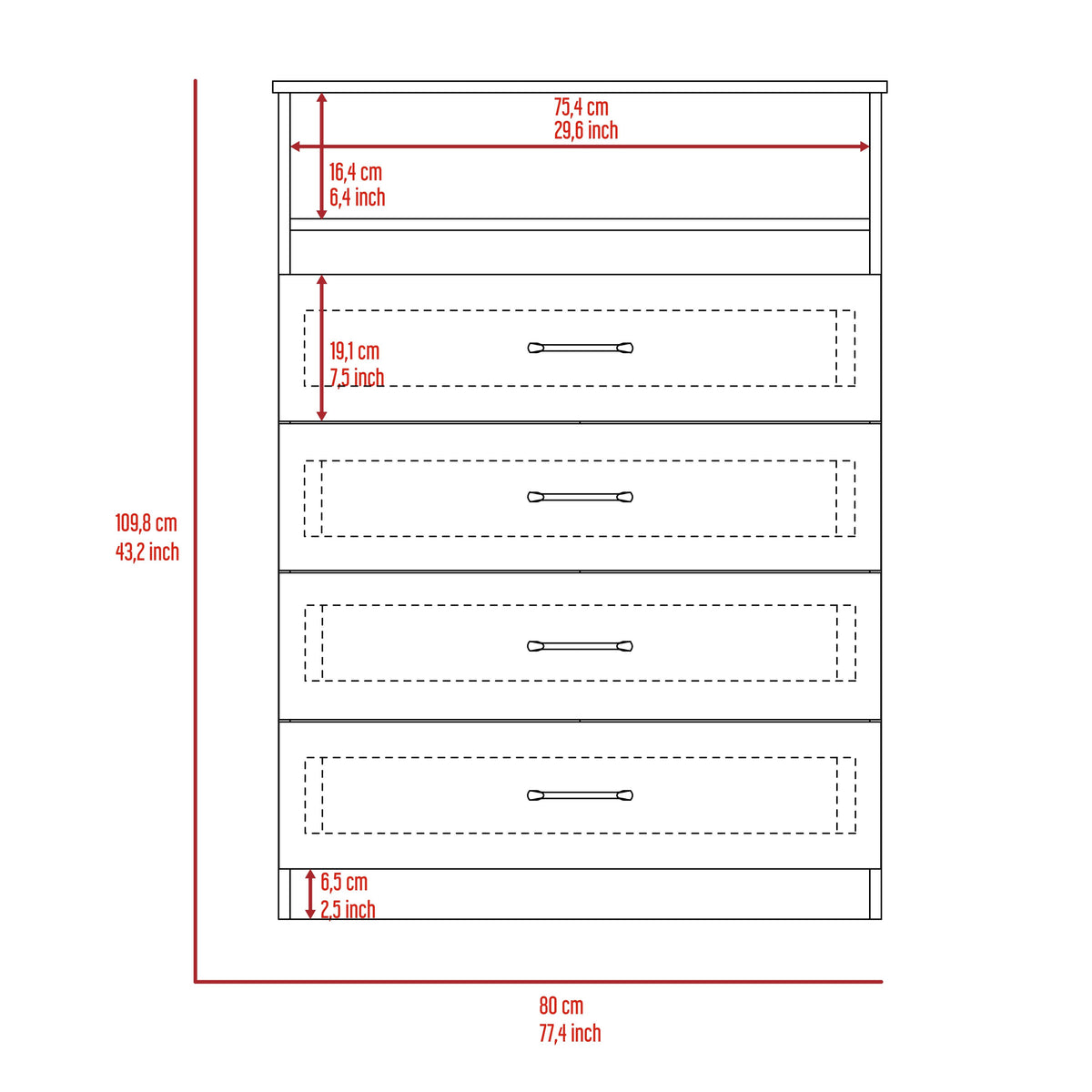 Midval 2 Piece Bedroom Set, Armoire Dresser, White Queen White White 2 Piece Set Bedroom Dresser Included Engineered Wood