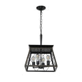 Farmhouse Chandelier 4 Light Vintage Antique Chandeliers Light Fixture For Kitchen Dining Room Living Room Golden Black No Bulbs Golden Black Ceiling Lights Farmhouse Living Room Iron