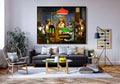 1Pcs Canvas Prints With Your Photo Custom Canvas Wall Art Personalized Canvas Pictures, Customized To Any Style, Us Factorygifts For Family, Wedding, Friends, Home Decoration Wrapped Canvas Colorful Medium 25In 32In Painting Prints And Posters Art Deco