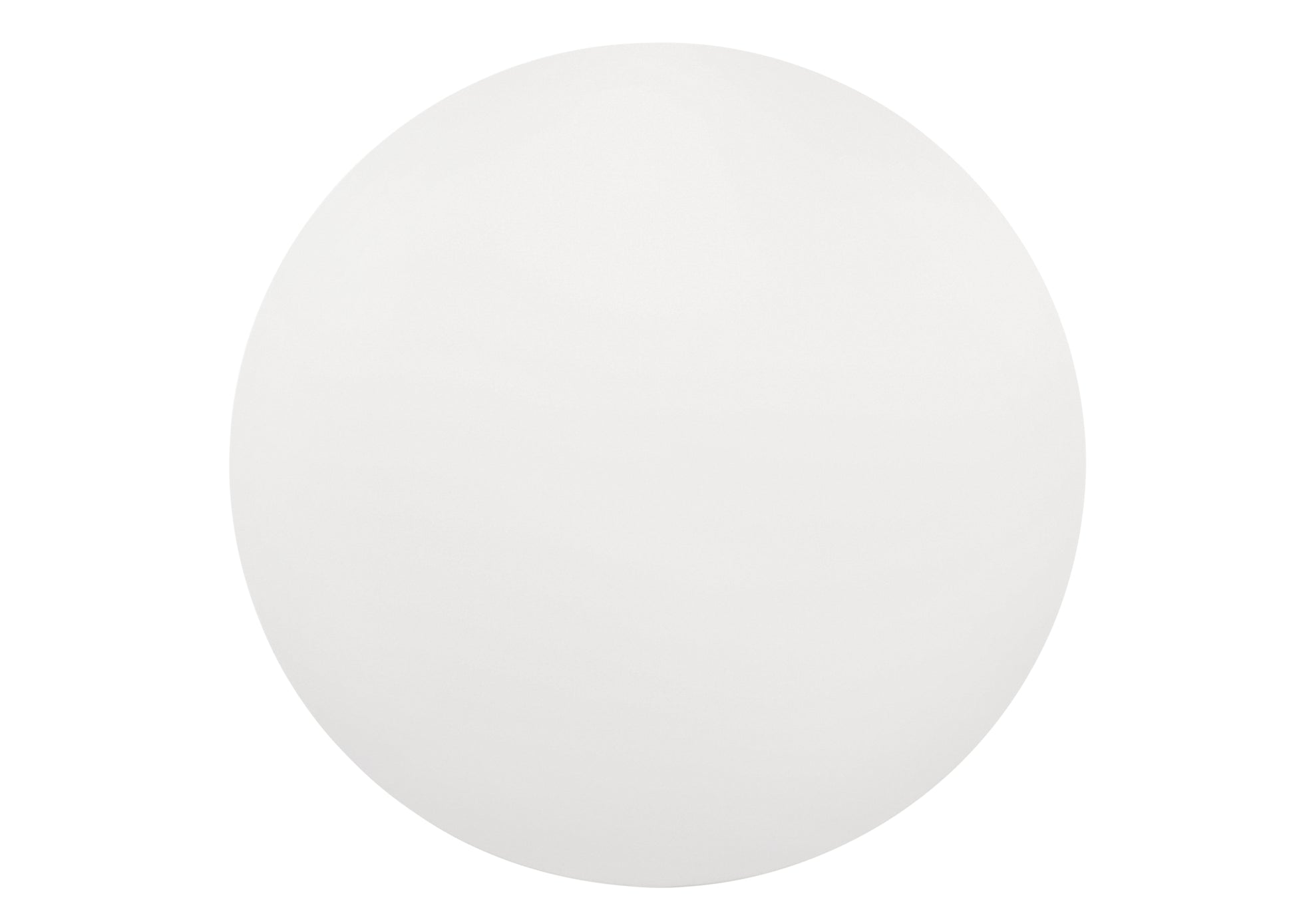 Jasper White 59" Wide Contemporary Round Dining Table White Wood