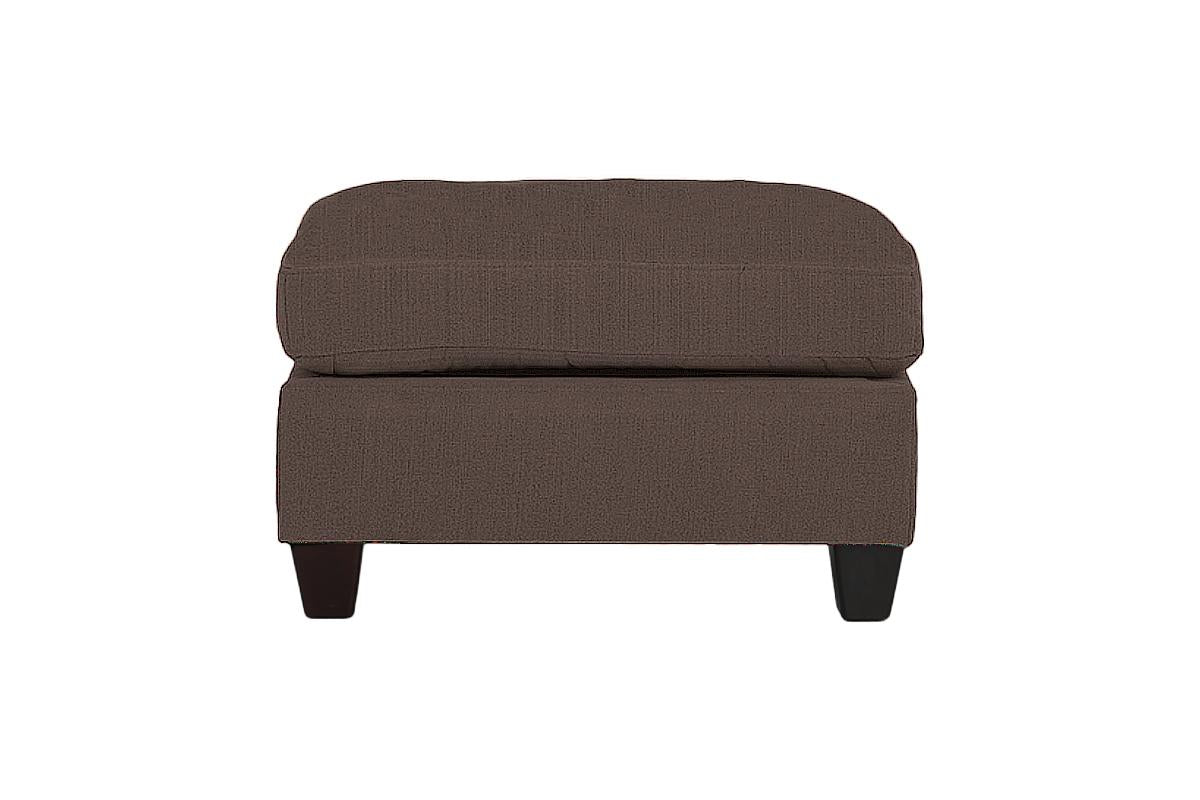 Modular Sectional 6Pc Set Living Room Furniture L Sectional Black Coffee Linen Like Fabric 2X Corner Wedge 2X Armless Chairs And 2X Ottomans Coffee Wood Primary Living Space Cushion Back