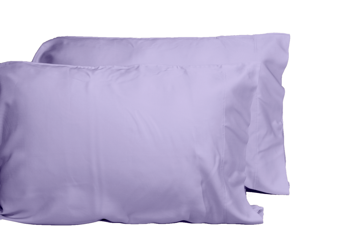 Luxuriously Soft 100% Viscose Derived From Bamboo 4 Piece Sheet Set, Oeko Tex Certified, King Amethyst Light Purple Bamboo