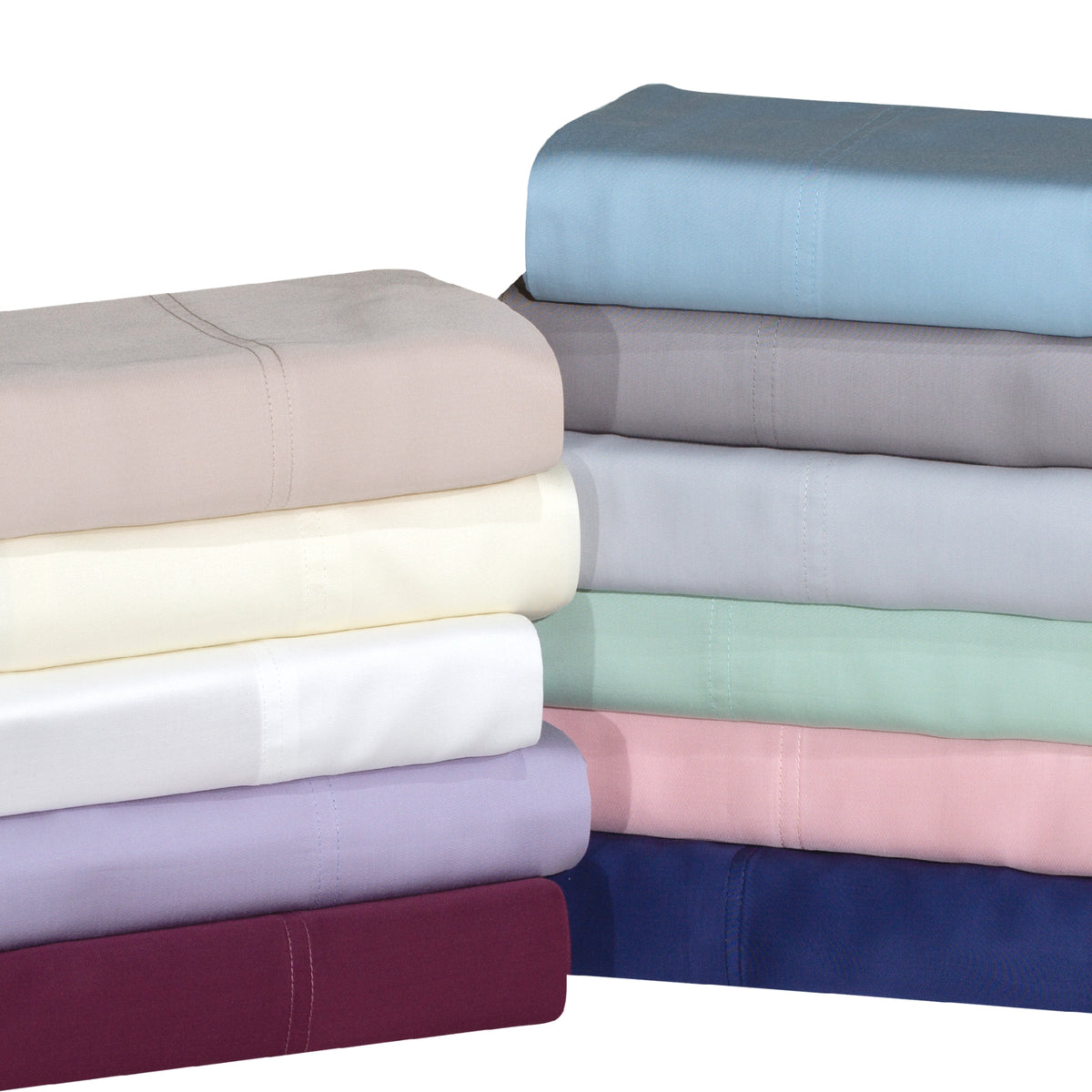 Luxuriously Soft 100% Viscose Derived From Bamboo 4 Piece Sheet Setoeko Tex Certified, Queen White White Bamboo