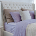 Luxuriously Soft 100% Viscose Derived From Bamboo 4 Piece Sheet Set, Oeko Tex Certified, King Amethyst Light Purple Bamboo