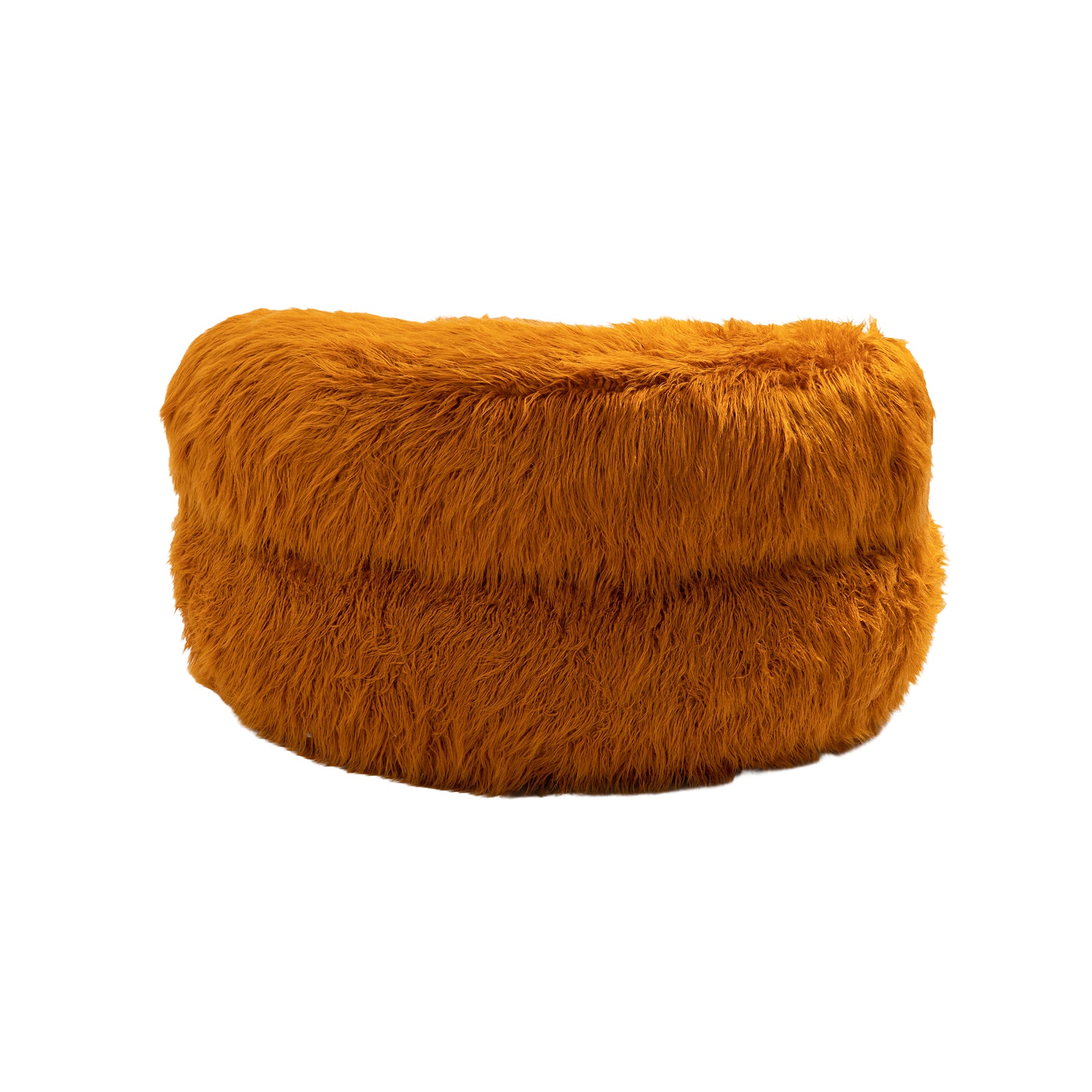 Coolmore Bean Bag Chair, Floor Sofa With Handle,Accent Sofa Chair With Ottoman For Gaming Reading Relaxing Orange Orange Foam Plush