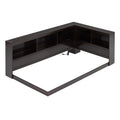 Wood Twin Size Daybed With Storage Cabinets And Usb Ports, Espresso Box Spring Not Required Espresso Wood Solid Wood Mdf