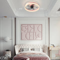Ceiling Fans With Lights Dimmable Led Embedded Installation Of Thin Modern Ceiling Fans Pink Pink Modern Abs