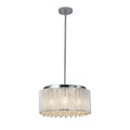 Modern Crystal Chandelier For Living Room Round Cristal Lamp Luxury Home Decor Light Fixture Transparent Modern Crystal