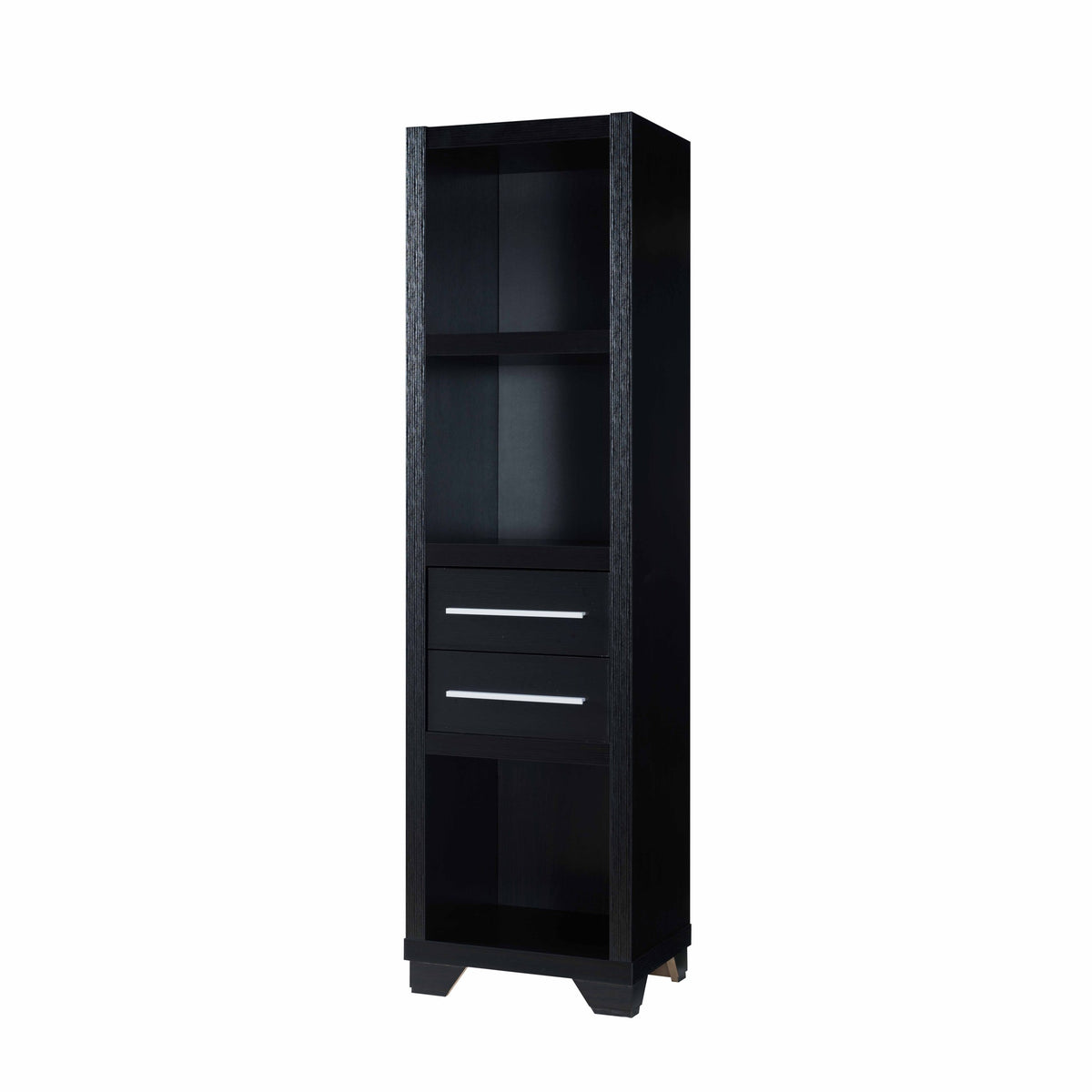 Id Usa 27062P Media Pier Black Black Particle Board