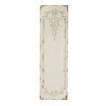 Set Of 3 Large White Wall Art Panel, Rectangle Wall Sculpture, Wall D Cor For Living Room Dining Room Office Bedroom, 21