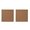 Set Of 2 Modern Abstract Wall Art, Square Framed Wall Art, 31.5