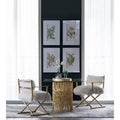 Set Of 4 Botanical Flower Wall Art, Home Decor For Living Room, Dining Room, Bedroom, Hallway, 20