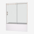 Bathtub Shower Door, Sliding Door, With 5 16