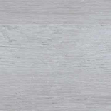 Multi Level Display Cabinet, Two Door Storage Cabinet With Shelving White Oak & Distressed Grey White Oak Particle Board
