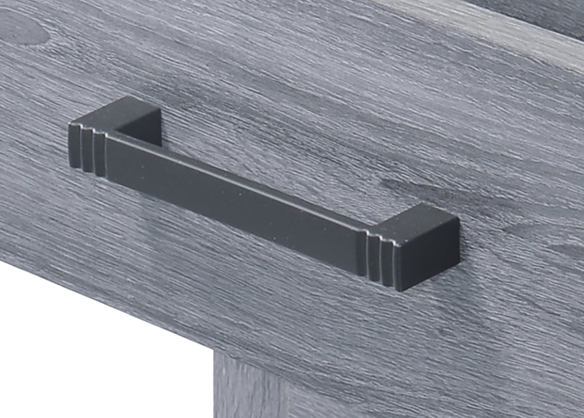 Hudson G026 N Rta Nightstandgray Gray Particle Board