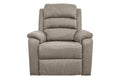 Modern Light Brown Color Burlap Fabric Recliner Motion Recliner Chair 1Pc Couch Manual Motion Living Room Furniture Light Brown Metal Primary Living Space Cushion Back Contemporary,Modern Pillow Top Arms Fabric