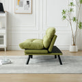 United We Win Furniture,Bedroom Furniture,Living Room Furniture,Sofa With Thick Cushion,Sofa Bed,Sleeper Sofa With Metal Feet. Green Linen 2 Seat