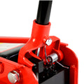 Hydraulic Trolley Low Profile And Steel Racing Floor Jack With Piston Quick Lift Pump,3Ton 6,000 Lb Capacity, Lifting Range 5.1