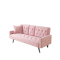 1730 Sofa Bed Armrest With Nail Head Trim With Two Cup Holders 72