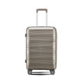 Luggage 4 Piece Sets 14 20 24 28 , Hard Shell Lightweight Tsa Lock Carry On Expandable Suitcase With Spinner Wheels Travel Set For Men Women Champagne Polypropylene