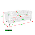3 Seater 3 Seater Combination Sofa.Beige Velvet W834S00063 Beige Foam Velvet