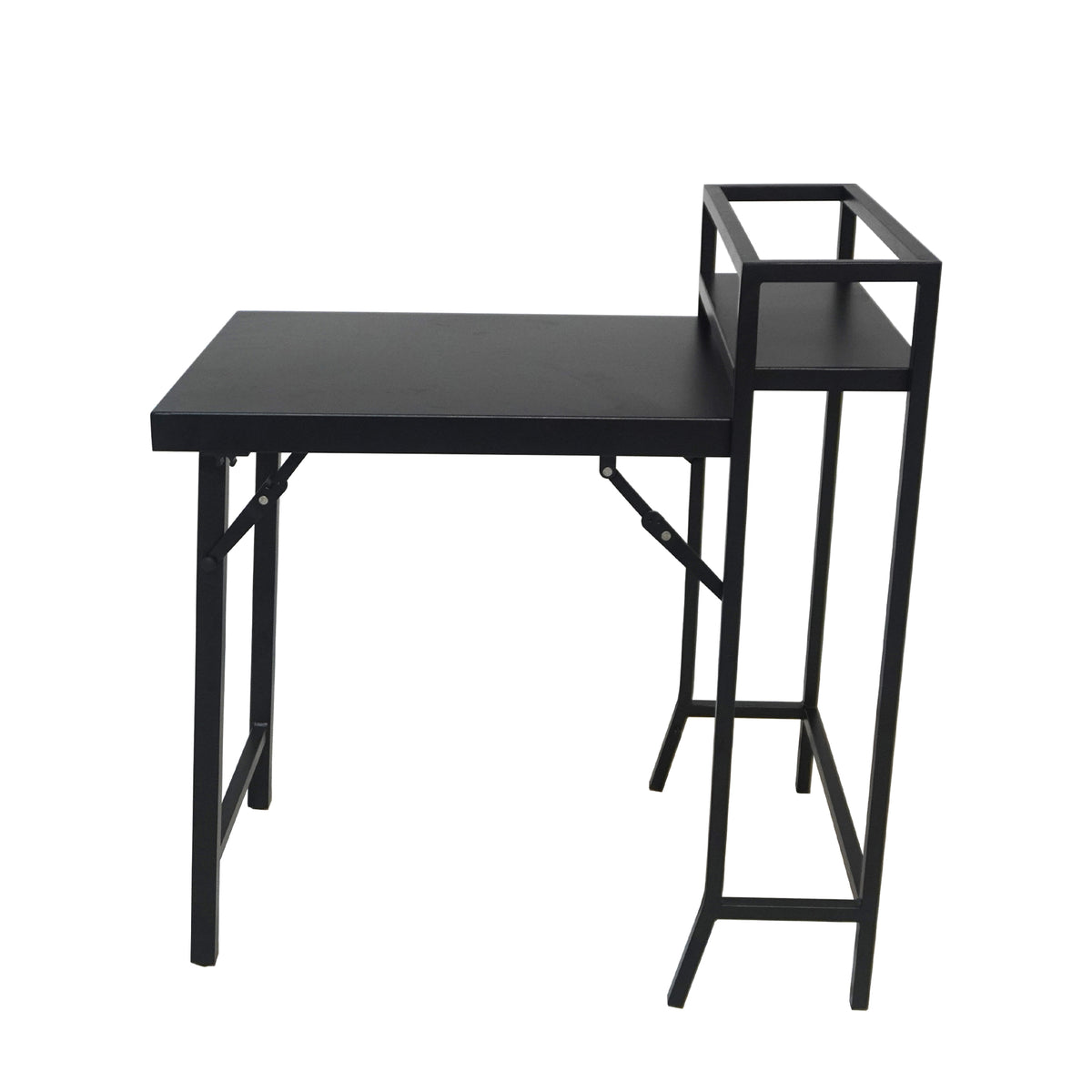 3Pcs Patio Bistro Set, Patio Set Of Foldable Patio Table And Chairs,Outdoor Patio Furniture Sets,Black No Complete Patio Set Black Rust Resistant Frame Garden & Outdoor 2 Person Seating Group Steel Steel