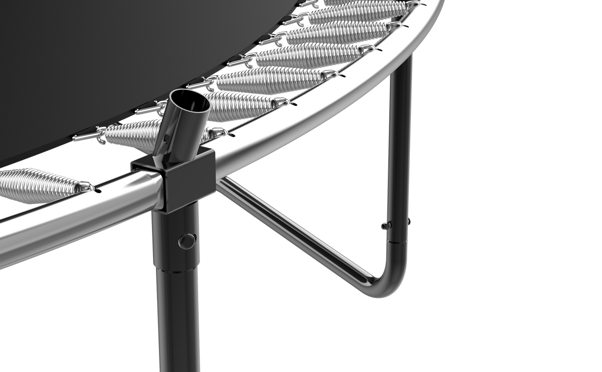 15Ft Trampoline With Basketball Hoop Recreational Trampolines With Ladder ,Shoe Bag And Galvanized Anti Rust Coating Army Green Steel