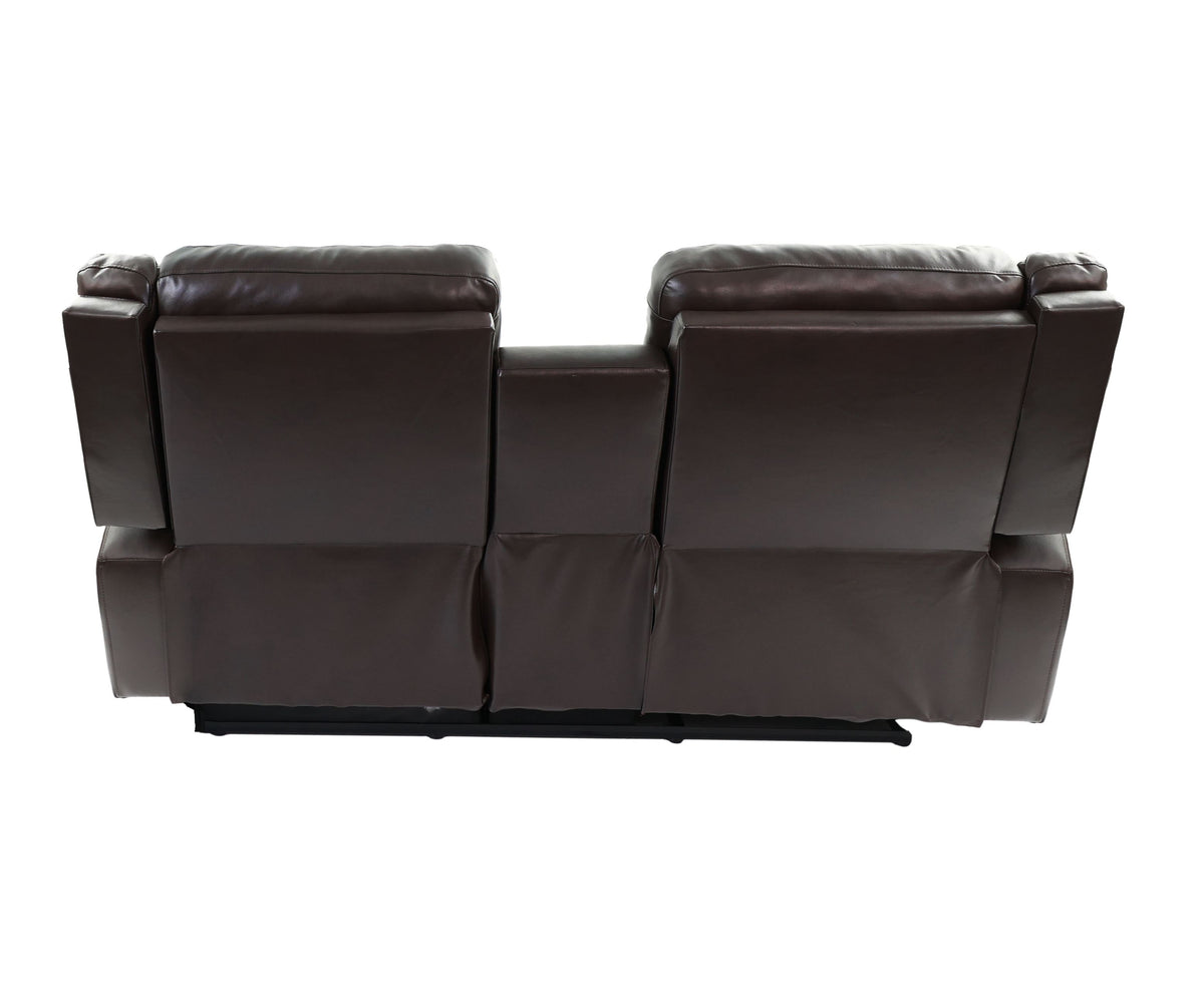 Power Motion Seat In Dark Brown Dark Brown Leather