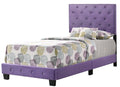 Suffolk G1402 Tb Up Twin Bedpurple Purple Foam Velvet