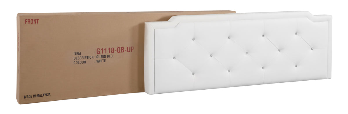Deb G1118 Fb Up Full Bed All In One Boxwhite White Foam Pu
