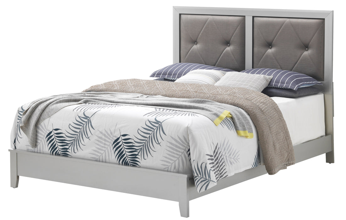 Primo G1333A Qb Queen Bedsilver Champagne Champagne Mdf