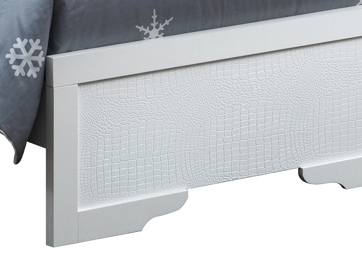 Lorana G6590C Tb3 Twin Bedsilver Champagne Champagne Particle Board