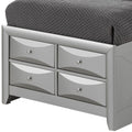 Marilla G1503G Tsb3 Twin Storage Bedsilver Champagne Champagne Particle Board