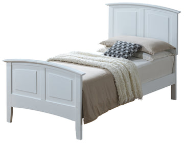 Hammond G5490A Tb Twin Bed 2 Boxes White White Particle Board
