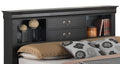 Louis Phillipe G3150B Fsb Full Storage Bedblack Black Particle Board