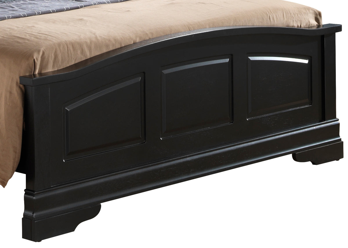 Louis Phillipe G3150C Fb2 Full Bedblack Black Particle Board